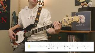 Queen  Good Old Fashioned Lover Boy Bass Cover WITH PLAY ALONG TABS [upl. by Levey556]