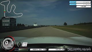 20240913  GingerMan Raceway best lap [upl. by Annirak]