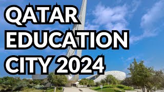 Qatar Education Citys Mosque amp Tram Ride Video 2024 [upl. by Iharas]