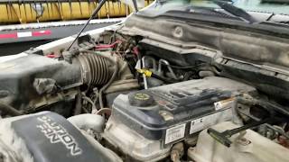 2003 Dodge Ram Cummins mystery coolant leak solved [upl. by Eugaet]