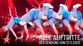 Das Supertalent 2020  Alle Auftritte der fünften Sendung vom 21112020 [upl. by Mode]