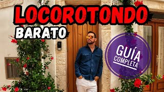 🇮🇹 LOCOROTONDO Italia BARATO 😱🔥 Guía completa Precios  Qué hacer  Hospedaje  Dónde comer [upl. by Adnylem]