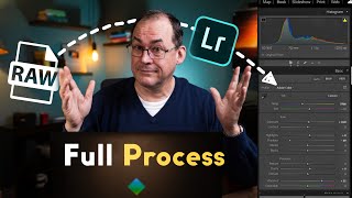 10STEP LIGHTROOM RAW IMAGE PROCESSING start to finish [upl. by Amahcen]