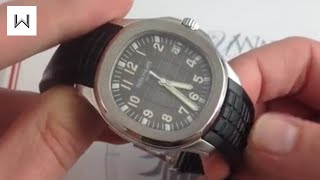 Patek Philippe Aquanaut 5167 Luxury Watch Review [upl. by Sapienza]