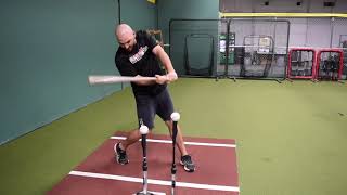 Hitting Double Tee Drill  Ryan OSullivan [upl. by Eihtur]