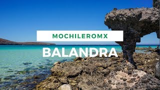 ¿Como es La Paz y Balandra Baja California Sur  MOCHILEROMX [upl. by Sada349]