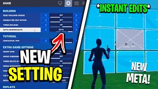 The quotAuto Confirm Editsquot Fortnite Setting NEW Instant Edit Resets on MouseController [upl. by Idden928]