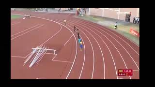 Kemarrio Bygrave of Jamaica won the U20 BOYS 800M FINAL at Carifta 2024 [upl. by Quackenbush524]