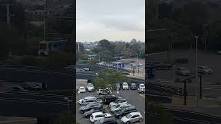 View of Frankston Line Metro Train from Southland Shopping Centre Cheltenham [upl. by Almeida]