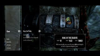 skyrim Ring of erudite [upl. by Jack]