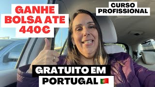 Curso Profissional em Portugal gratuito  trabalhar em portugal IEFP Morar em Portugal 2024 [upl. by Norrahc]