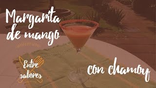 Receta Margarita de mango con chamoy [upl. by Francie]