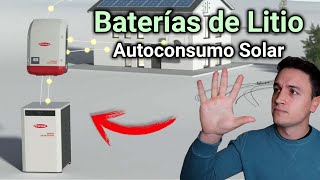 🔋 Las 5 Mejores BATERÍAS DE LITIO para Autoconsumo Solar Fotovoltaico Energía Solar [upl. by Furiya]