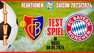 LIVE  Testspiel  FC Basel vs FC Bayern [upl. by Laurel]