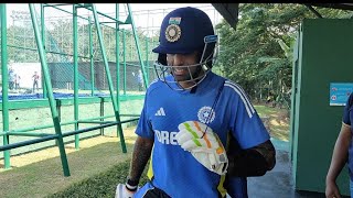 India tour of Srilanka  India 1st practice session captain Suryakumar yadav swag [upl. by Faxen]