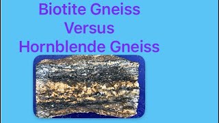 Biotite Gneiss Or Hornblende Gneiss [upl. by Galligan437]