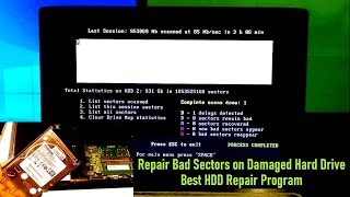 How to Repair Bad Sectors on Damaged Hard Drive Best HDD Repair Program Easy Tutorial [upl. by Eleen]