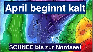 Letzte Schneegrüße vom Nordpol  LIVEANALYSE Wetterkarten ECMWF  GFS  ICOND2 [upl. by Atirahs219]