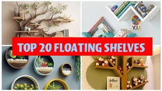 Top 20 Floating Shelves Design in 2024 Modern book Shelves viralvideo [upl. by Dillon406]