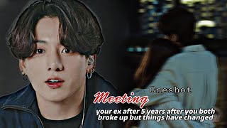 Jungkook ff  When you met your ex boyfriend after after 5 years of break up but [upl. by Ancell]