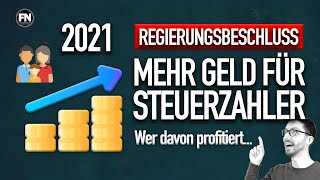 Mehr Geld für alle  Steuersenkungen und Kindergeld 2021 [upl. by Akyre760]