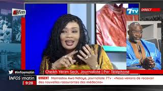 Agression de Maimouna Ndour Faye  Réaction de Cheikh Yérim Seck [upl. by Nodnek]