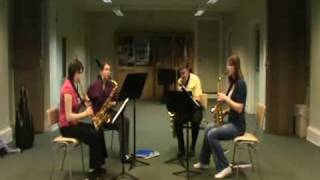 Under the Moon of Love  The University of St Andrews Saxophone Quartet [upl. by Wooldridge79]