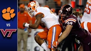 Clemson vs Virginia Tech ACC Football Championship Game Highlights 2016 [upl. by Eikcuhc]