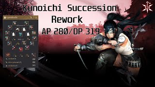 BDO Kunoichi Succession Rework PVE  AP280DP319 [upl. by Peppie]