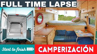 🚐CAMPERIZACION COMPLETA🤩 En que orden camperizar furgoneta paso a paso 👍 de inicio a fin 🏠 VAN TOUR [upl. by Burt]