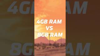 4GB VS 8GB RAM  GTA V Shocking Results 😱 4gbvs8gbram shortsfeed shorts [upl. by Nellac]