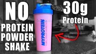 Homemade protein shake WITHOUT protein powder protein supplement science [upl. by Fosdick]