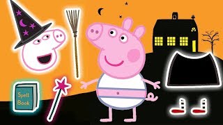 Peppa Pig Halloween Special 🎃 Halloween Dress up  Learning with Peppa Pig [upl. by Ynneb]