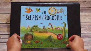 The Selfish Crocodile  Read Aloud Childrens Audio Book  British Accent [upl. by Lalib758]