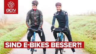 E Bike vs Rennrad Sind EBikes besser [upl. by Huxham]