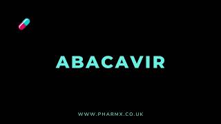 How to pronounce Abacavir [upl. by Schapira293]