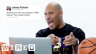 LaVar Ball Answers Basketball Questions From Twitter  Tech Support  WIRED [upl. by Chubb]