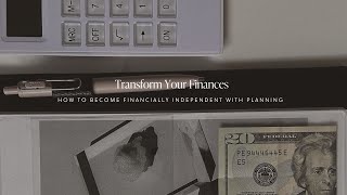 How to Become Financially Independent With Planning  Cloth amp Paper [upl. by Valentin]