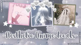 Aesthetic Anime decalsdecal id  For Royale high and Bloxburg  ❛ ᴗ ❛ [upl. by Eryn364]