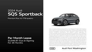 Audi SQ5 Sportback 09192024 4324034 [upl. by Grube]