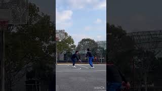 バスケおっさんのスリーポイント ミドルシュート おっさんシューター basketball 宗像ユリックス [upl. by Suivatna]