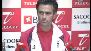 Conferência de Imprensa de José Mourinho no Benfica [upl. by Lorre]