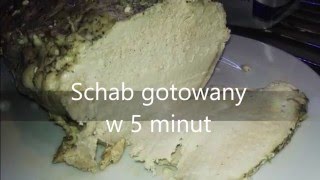 Schab gotowany w 5 minut [upl. by Lekim]