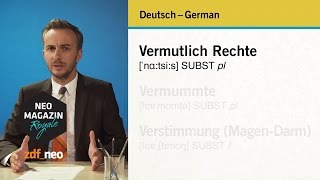 Deutsch  German German  Deutsch  heidepack NEO MAGAZIN ROYALE mit Jan Böhmermann  ZDFneo [upl. by Augustin]