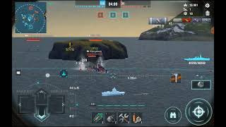 World of Warships Blitz  Tier 5 Japan Battleship ARP Kongō 02 [upl. by Enrev]