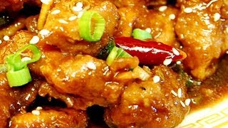 How to make General Tsos Pork  Authentic Chinese Cooking [upl. by Gerrard]