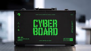 100만원대 키보드 사이버보드 터미널 빌드 CYBERBOARD Terminal build l ASMR [upl. by Zamora]