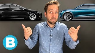 Audi wil Tesla wegvagen met de Etron  gaat dat lukken [upl. by Ellenig]