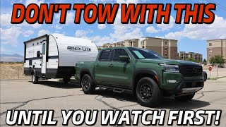 2014 Nissan Frontier PRO4X takes on the Ike Gauntlet Torture Towing Test [upl. by Margery]