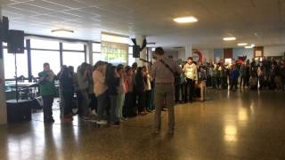 Musik an der FSR Böblingen  Kindermundharmonikaorchester [upl. by Sidnarb]